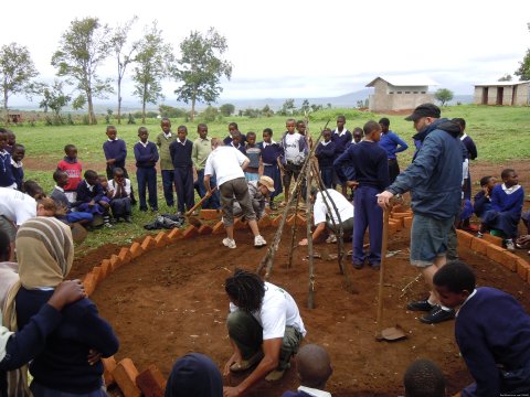 Sustainable gardens for lunch program