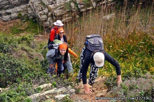 Scambling on the cliffs | Alentejo Wild Coast Hike 7D | Image #6/14 | 