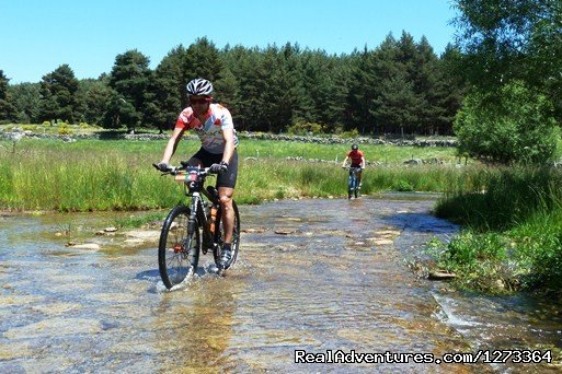 River crossing | Madrid-Lisbon MTBike | Image #15/17 | 