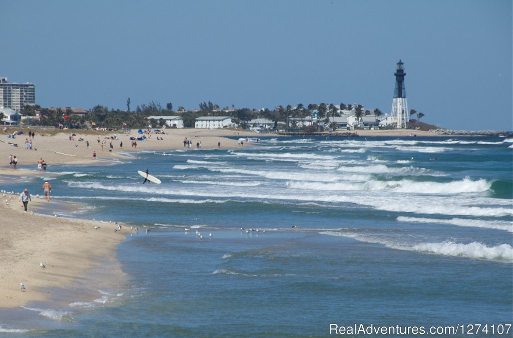 Our beach and historic Hillsboro Lighthouse | Cottages by the Ocean - Studios and 1/1 | Image #21/26 | 