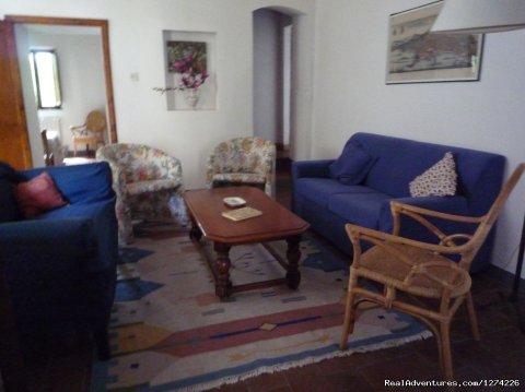 Living room in Casa del Guardia