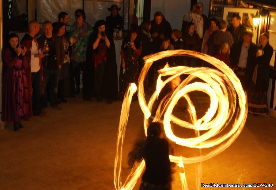 Fire show in the night | Awarded Halloween in Transylvania - Short Break | Image #7/10 | 