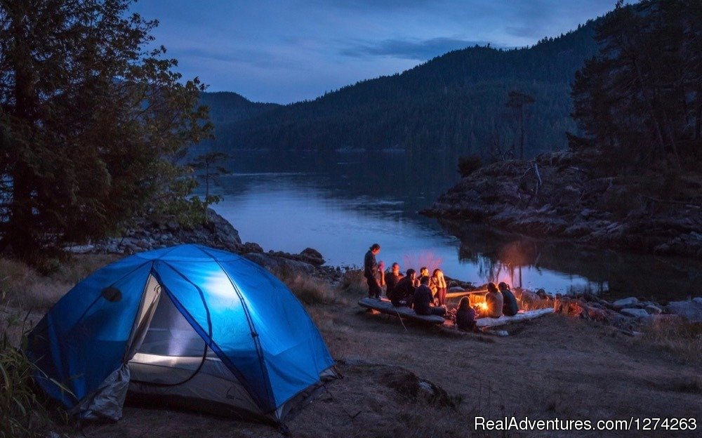 Camping in the Discovery Islands, BC Canada | Wildcoast Adventures - kayak vacations & adventure | Image #15/19 | 