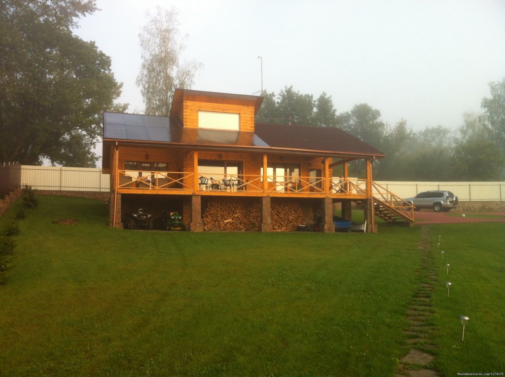 Chernobyl Hotel - view from the river | Chernobyl Countryside Hotel | Orane, Ukraine | Bed & Breakfasts | Image #1/7 | 