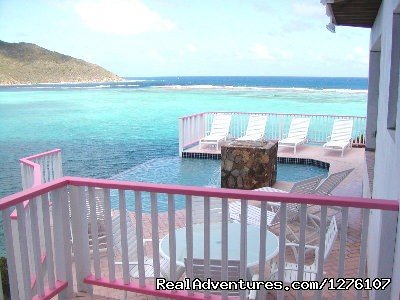 Horizon Edge Pool | South Sound Luxury Waterfront Villa Virgin Gorda | Image #6/14 | 