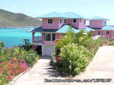 Water on three directions | South Sound Luxury Waterfront Villa Virgin Gorda | Image #12/14 | 