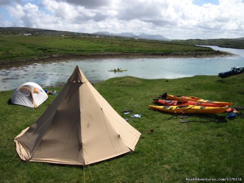 Clifden Campsite by the Ocean