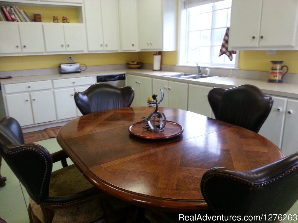 View of our eating area | Vacation at Iowa's all inclusive DD Guest Ranch | Image #9/13 | 