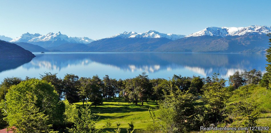 The Northern Ice Field across Lake General Carrera | Fully Hosted Patagonian Overland Odyssey | Image #3/6 | 