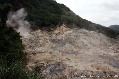 The Sulphur Springs- Volcano