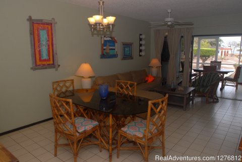 Dining Table, with view to the sea