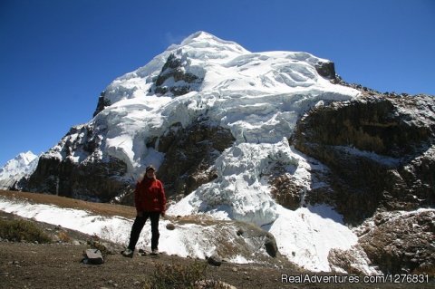 Trekking in Huayhuash, Peru.