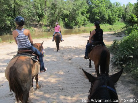 In lots of the best sand in Texas.