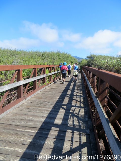 Crossing a bridge on the first day