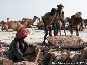 Natural fireworks in the Danakil Depression