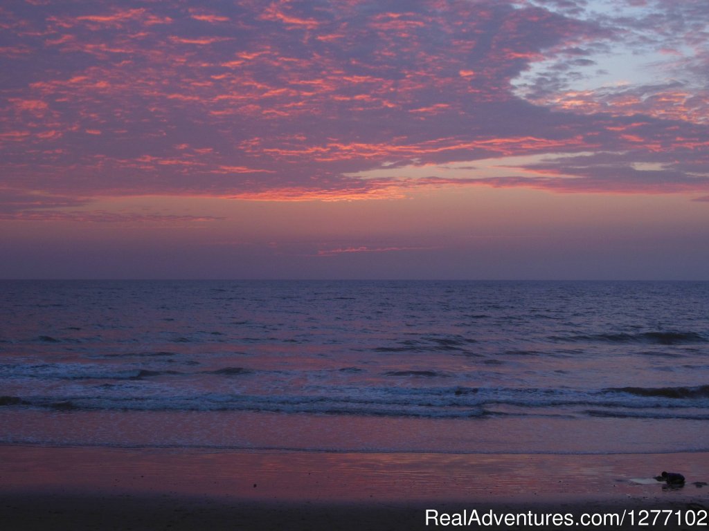 Sunset in Crucita. | Bungalow by the Sea 'No Longer for Rent.' | Image #25/26 | 