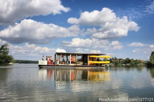 Paddling in Novi Sad, Serbia