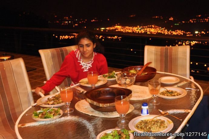 Dinner on the deck overlooking Turrialba city | Volare-In the heart of adventure in Costa Rica | Image #5/24 | 