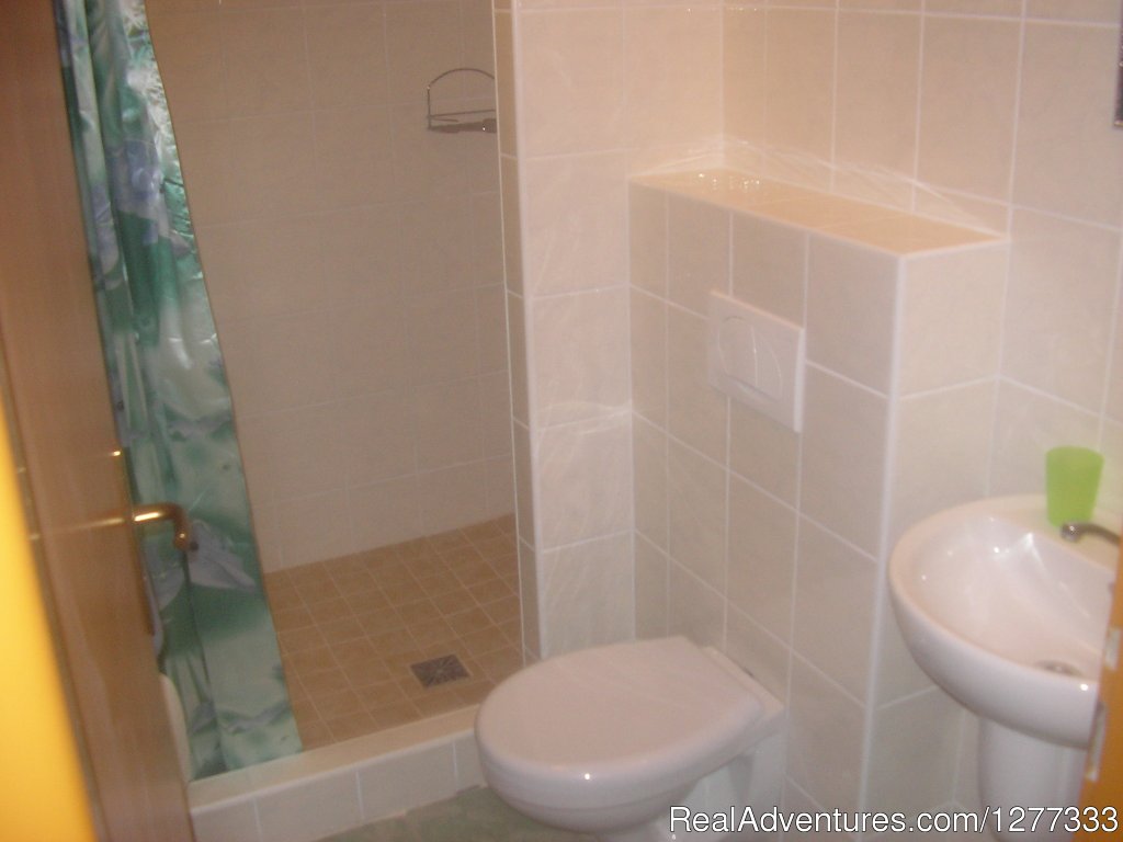 One Of Two Lower Apartment Bathrooms | Apartment Tania - Slovakia Tatras Mountains | Image #11/13 | 