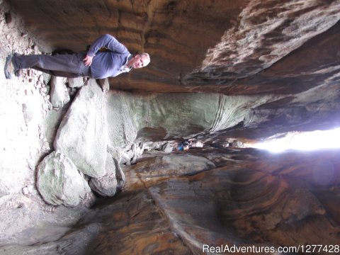 Inside the main Wolfberg Crack