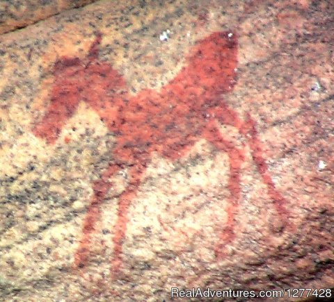 San (Bushman) painting