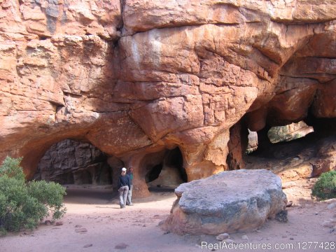 Entrance to the Stadsaal Caves