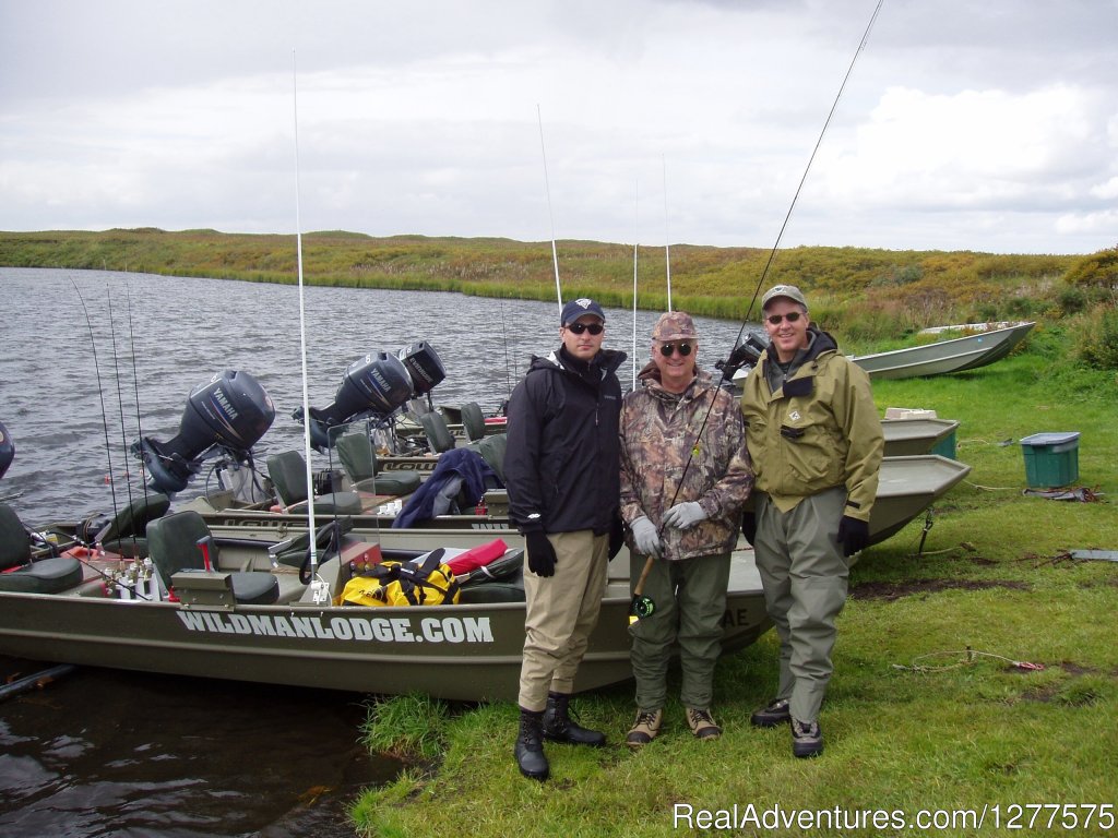 Wildman Lake Lodge Has Several Jet Boats For River Transport | Enjoy True Wilderness at Wildman Lake Lodge | Image #3/13 | 