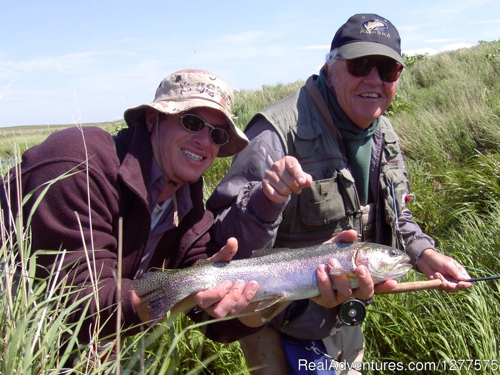 Wild Native Rainbow Trout | Enjoy True Wilderness at Wildman Lake Lodge | Image #5/13 | 