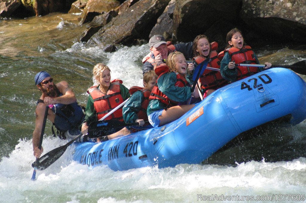 North Carolina Rafting on the Nantahala River | Paddle Inn Rafting | Bryson City, North Carolina  | Kayaking & Canoeing | Image #1/3 | 