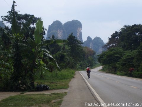 Karst countryside along Andaman Coast