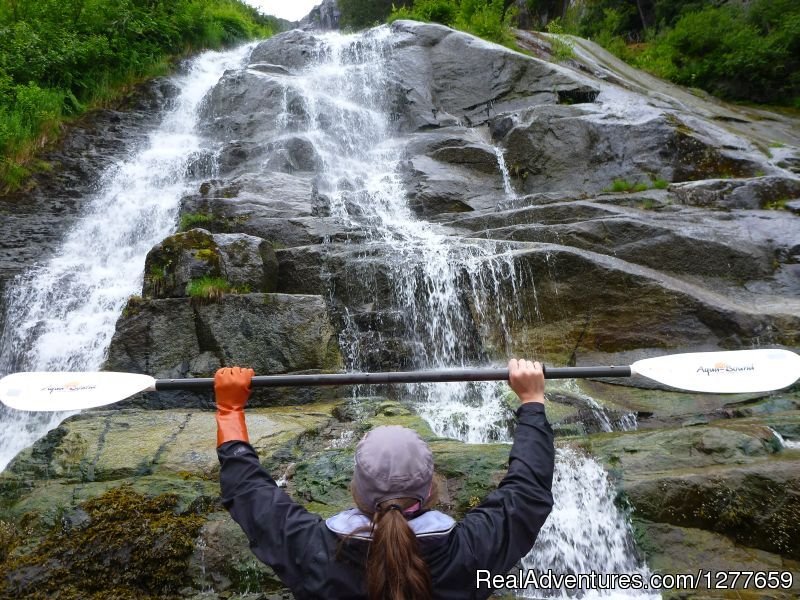 Adventure on our kayak. | Sound Sailing- Crewed Sailboat Charters in Alaska | Image #7/21 | 