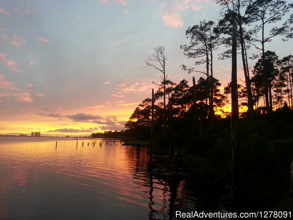 Sunset on the back bays are awesome | Night Shift Charter Service | Image #10/11 | 