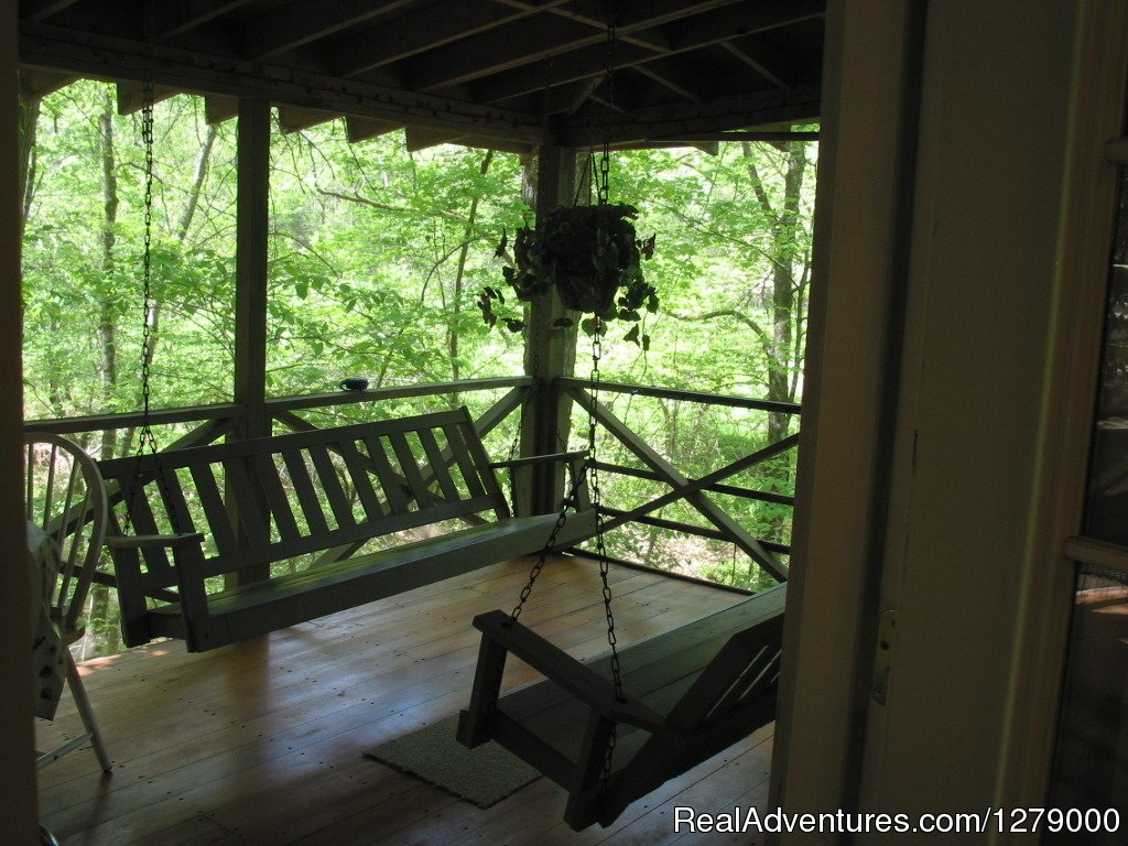 Screened Porch | Creek's End Riverside Retreat | Image #7/19 | 