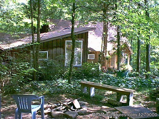 Side View, Creek's End | Creek's End Riverside Retreat | Image #4/19 | 