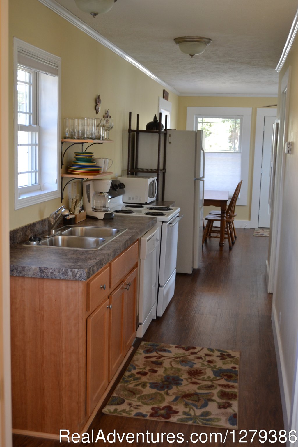 Fern Lake Cottage - Galley Kitchen | River Rock Cottages | Image #7/12 | 