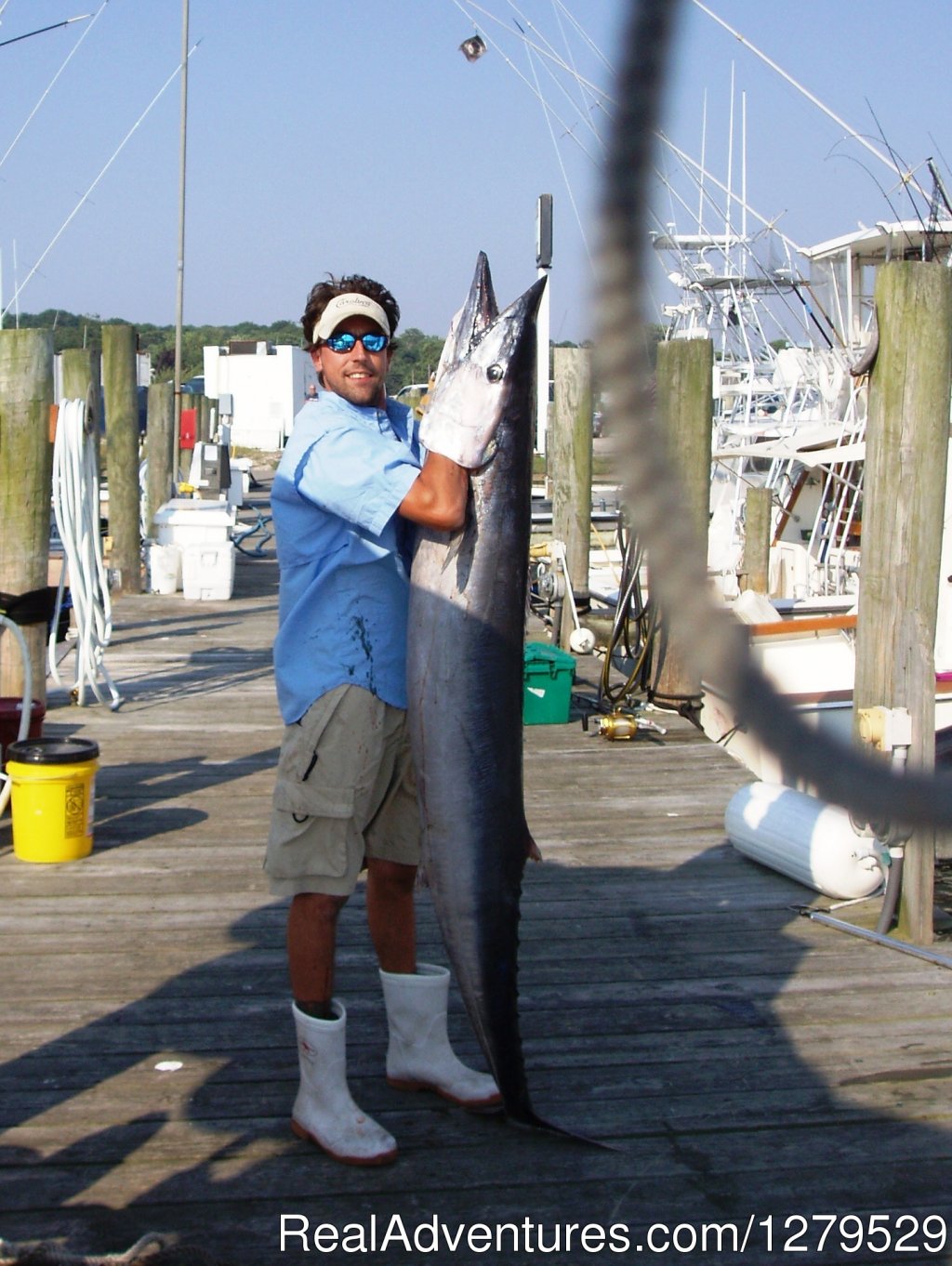 Jeff With 78 Lb. Wahoo | D.C. Outdoor Adventures | Image #2/26 | 