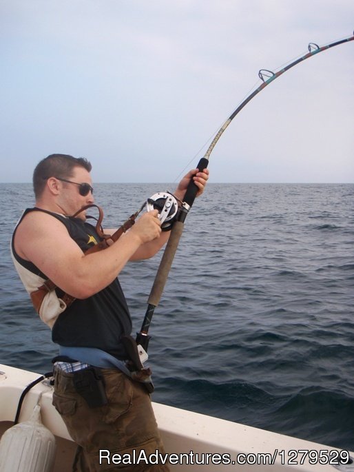 Adam Battling Big Mako Shark | D.C. Outdoor Adventures | Image #13/26 | 