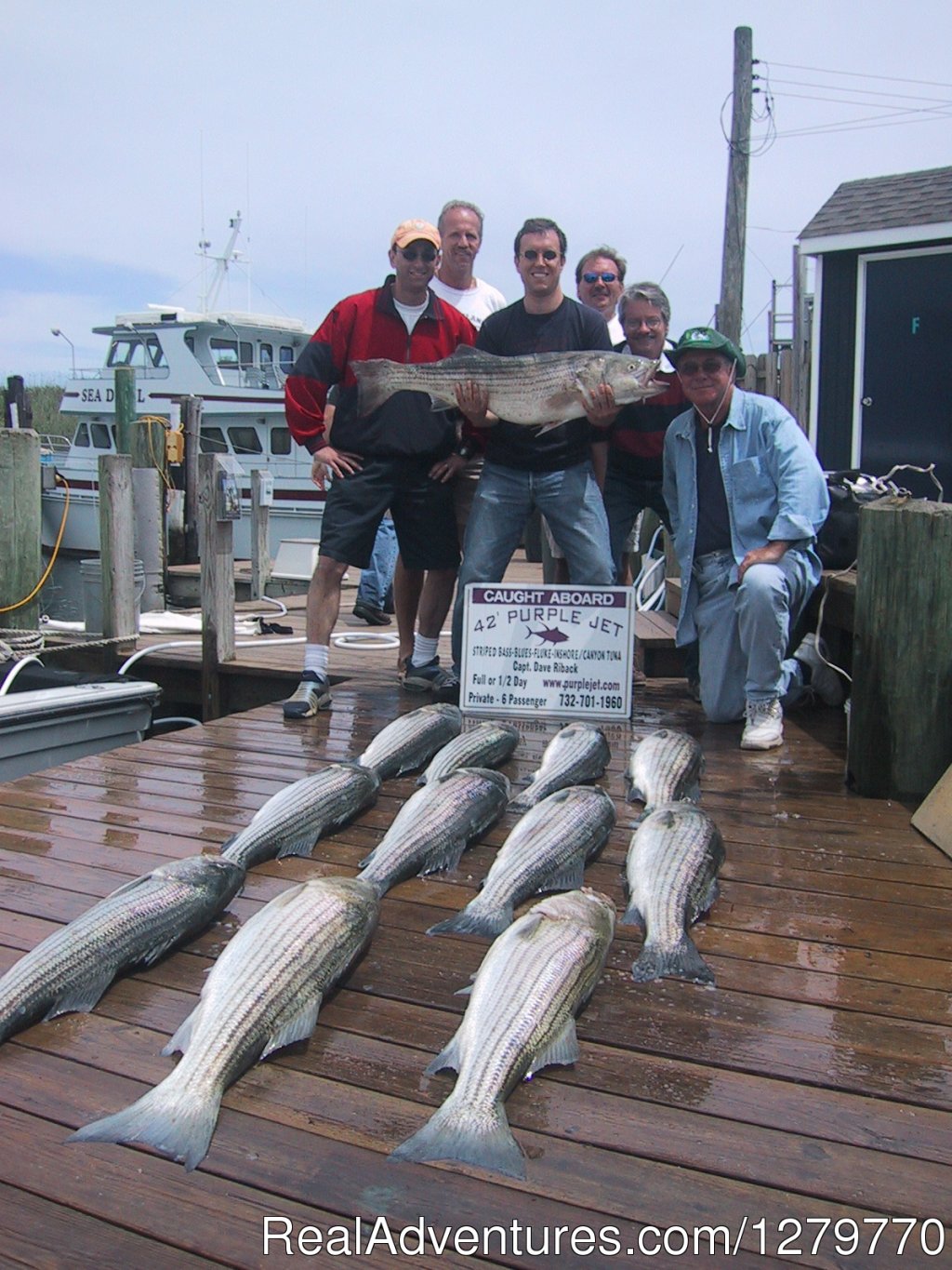 Great Day of Stripers | Purple Jet Charter Sportfishing Fleet | Image #6/26 | 