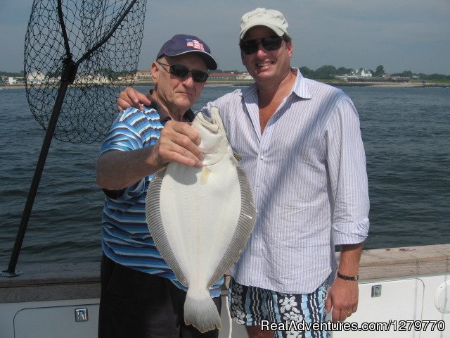 Nice Fluke Mr Dyan | Purple Jet Charter Sportfishing Fleet | Image #25/26 | 