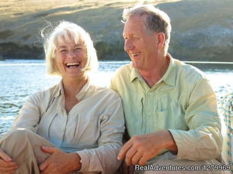 Wanda and Alan on three day cruise