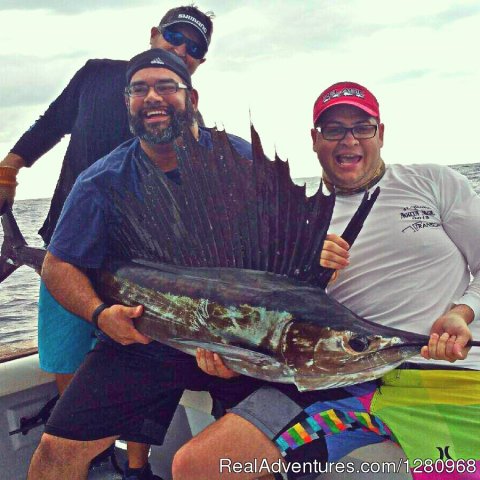 Sailfish on Fired Up Charters