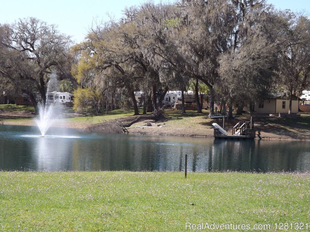 Lake With Dock | Belle Parc RV Resorts | Image #2/7 | 