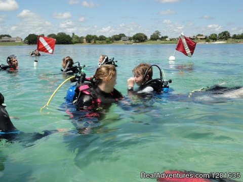 Instructor Tina O'Connell and Kids