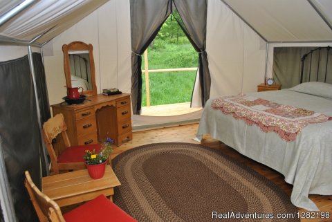 Glamping Interior