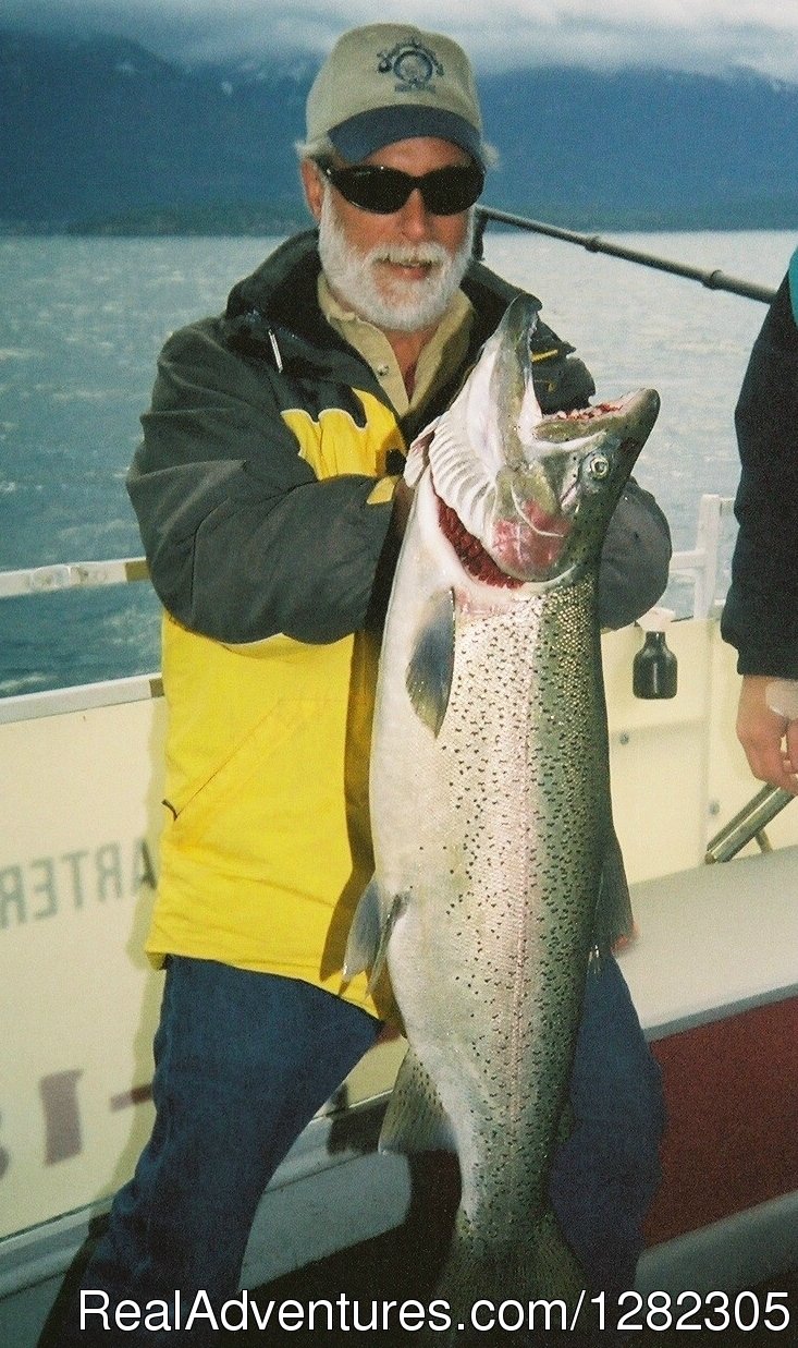 24lb Kamloop Rainbow | Seagull Charters, Fishing & Site Seeing Excursions | Clark Fork, Idaho  | Fishing Trips | Image #1/12 | 