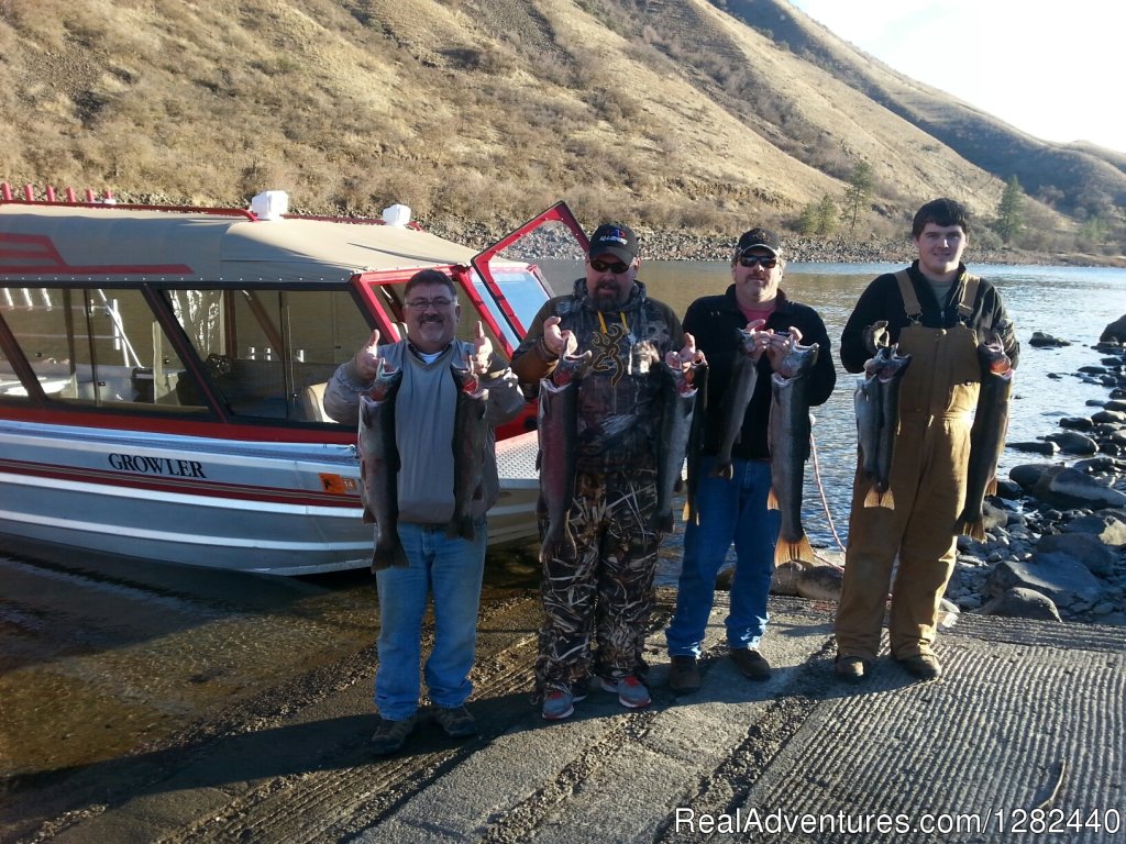 Jet boat steelhead fishing | Mountain River Outfitters | Image #4/9 | 