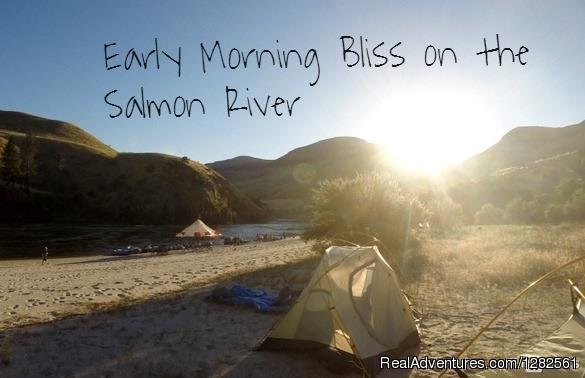 Camp on the Salmon River | America's Rafting Co | Cambridge, Idaho  | Rafting Trips | Image #1/3 | 