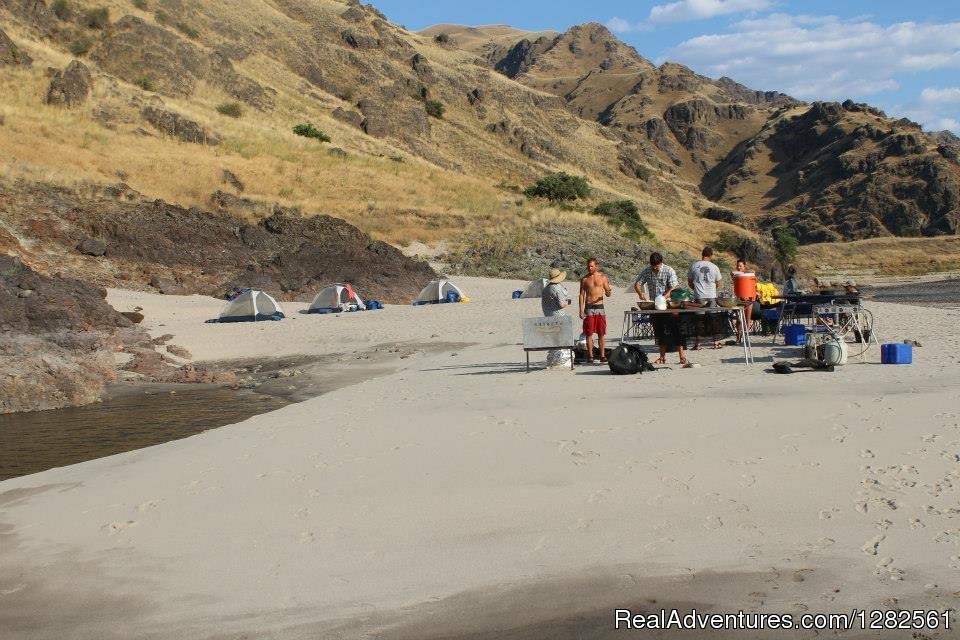 Camp Kitchen on the Salmon River | America's Rafting Co | Image #2/3 | 