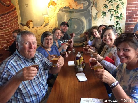 A balanced diet is a Maine craft beer in each hand