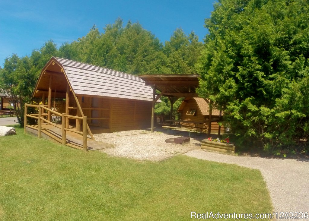 1 Room Camping Cabin | Petoskey KOA | Image #4/12 | 